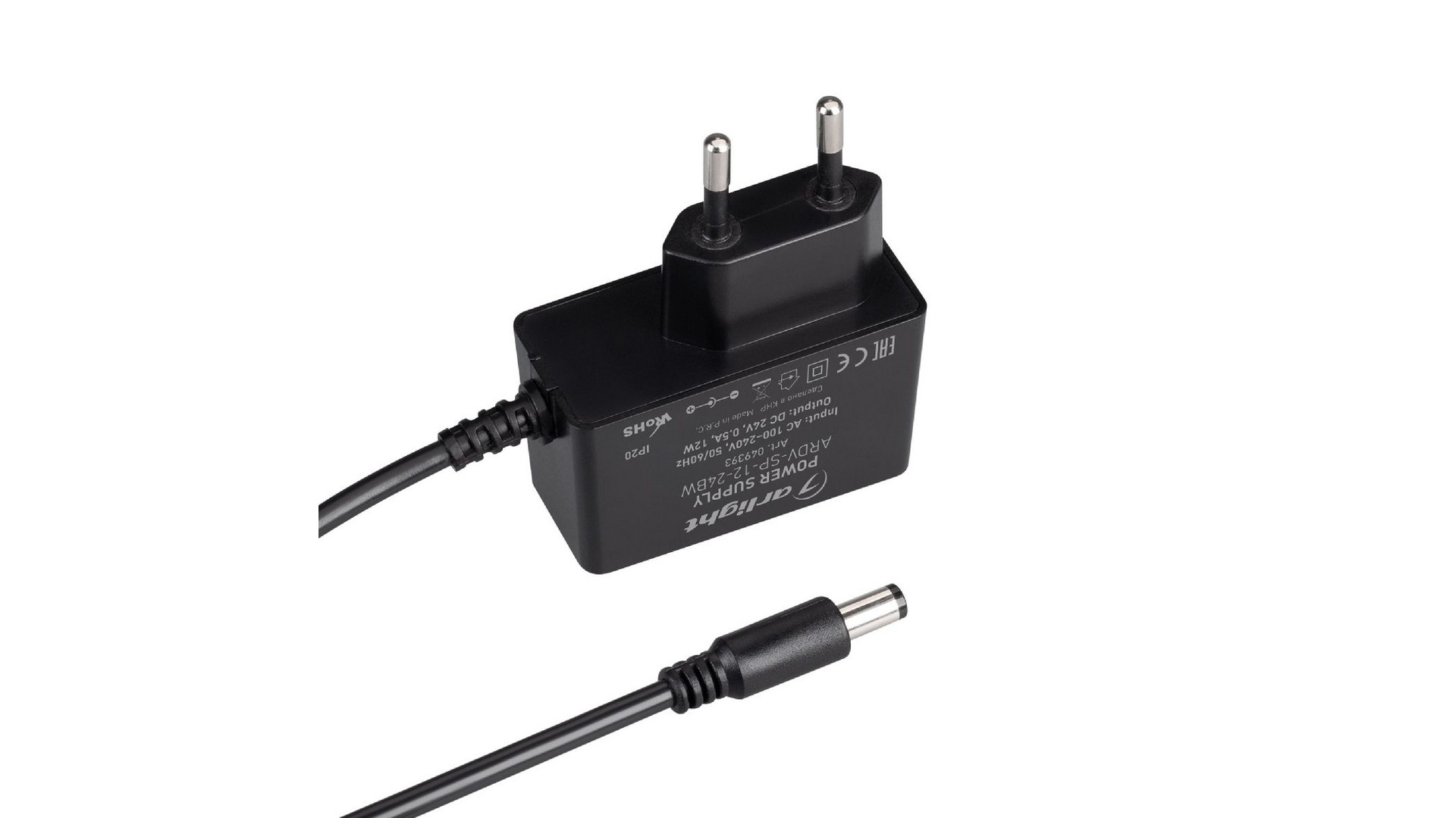 Блок питания Arlight ARDV-SP-12-24BW (24V, 0.5A, 12W) 049393
