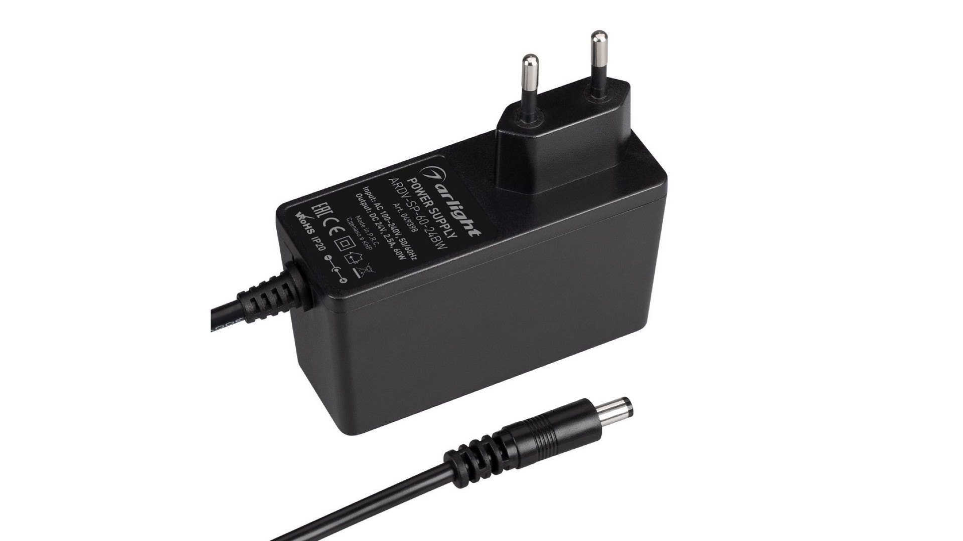 Блок питания Arlight ARDV-SP-60-24BW (24V, 2.5A, 60W) 049398