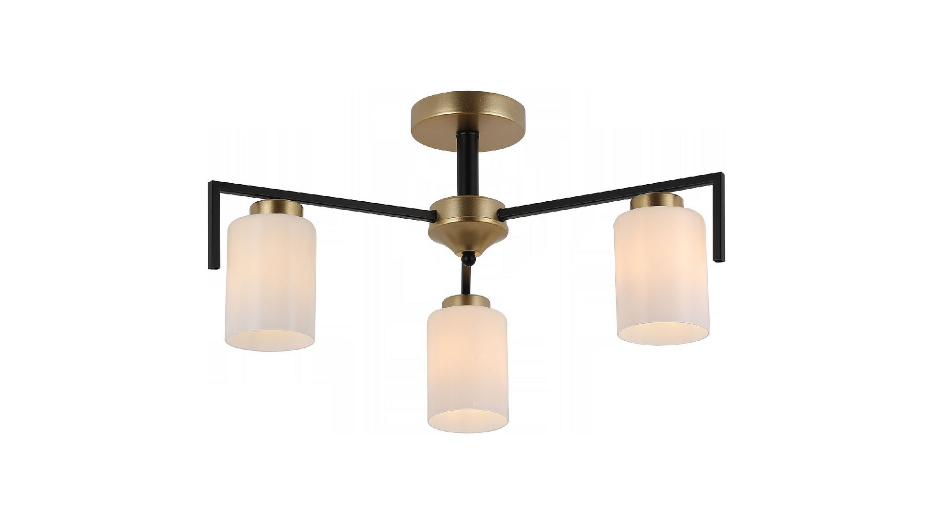 Люстра на штанге Illumico IL8250-3COU-79 BK GD Dora