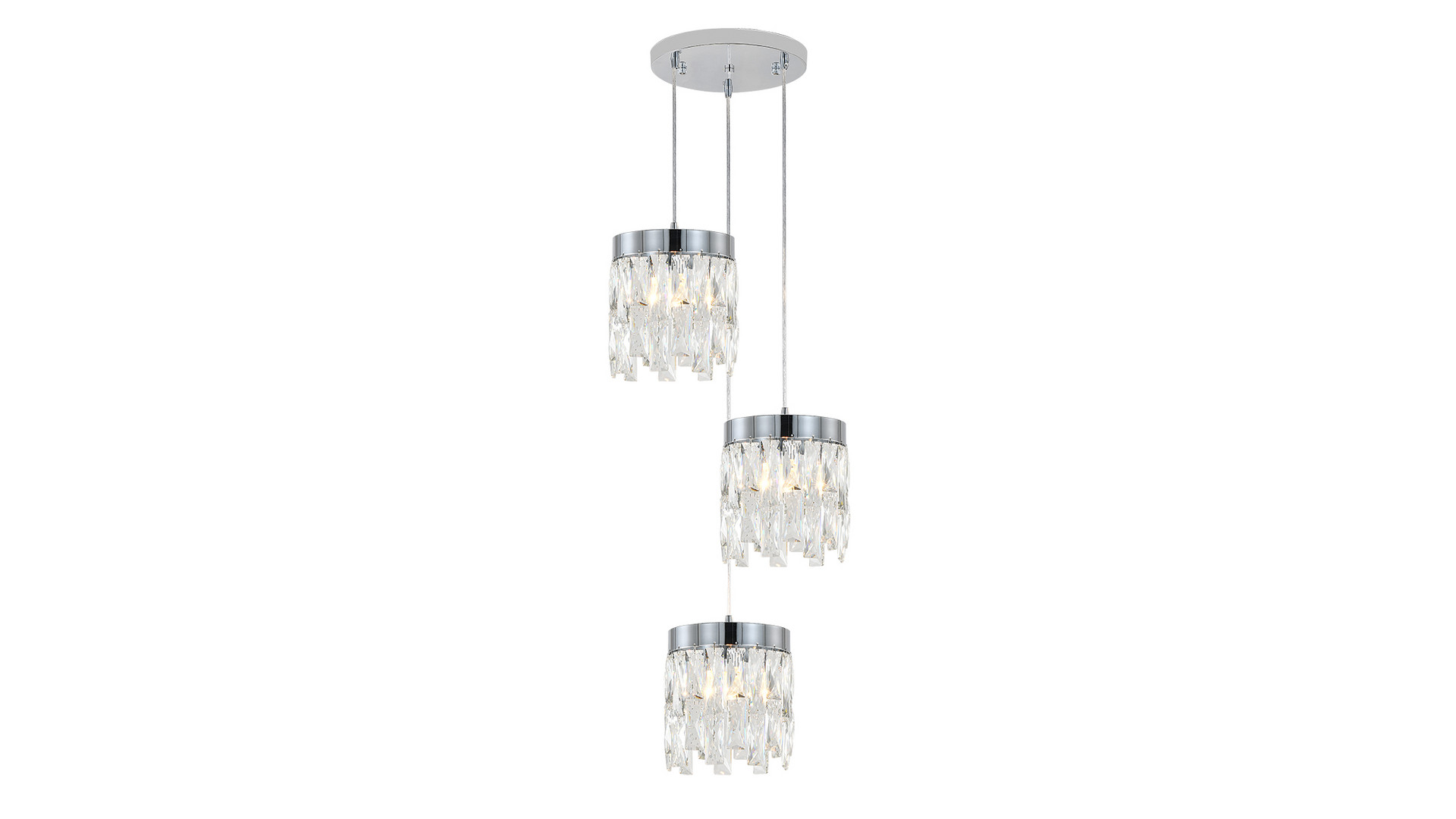 Подвесной светильник Indigo Anna 12029/3P Chrome V000497