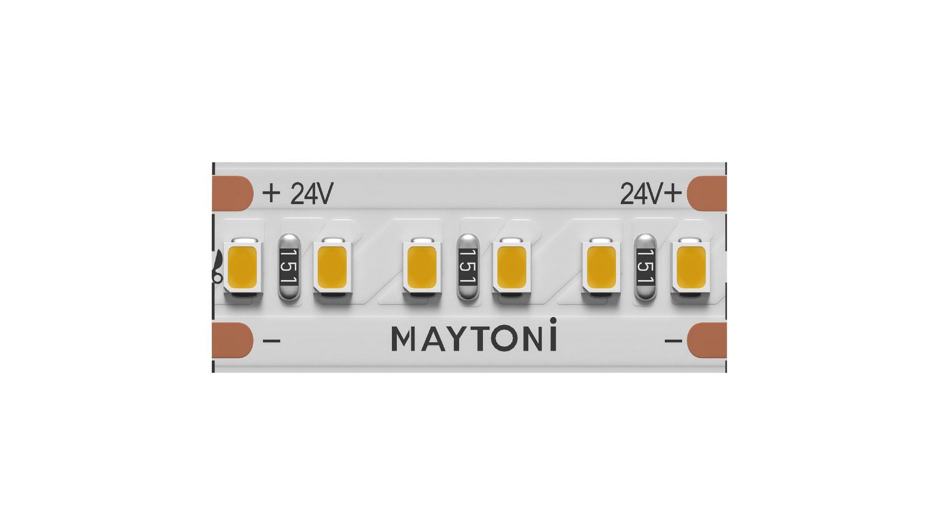 Светодиодная лента Maytoni Led Strip 24В 2216 8Вт/м 3000К 5м IP20 201061