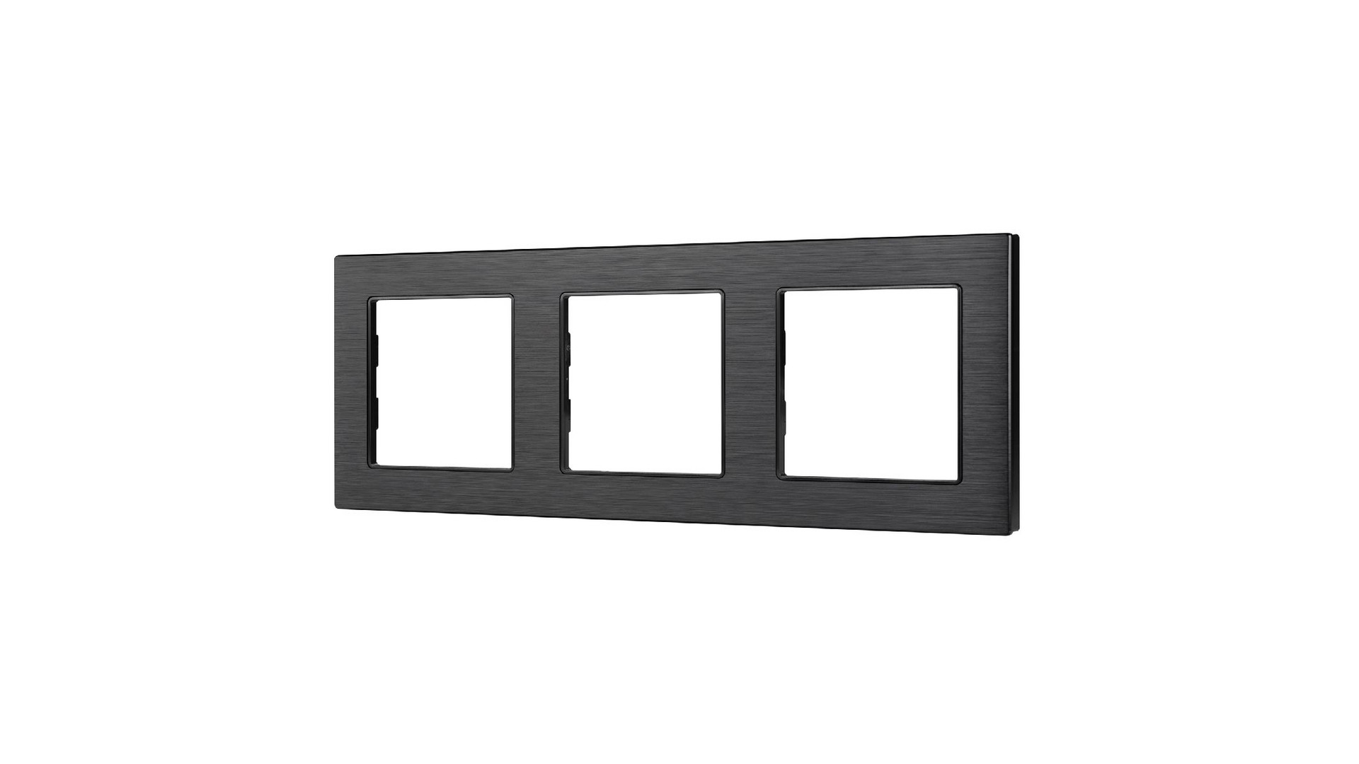 Рамка трехместная Arlight FRM-PRESTO-ALS-3-BK 043857