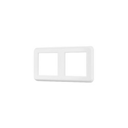 Рамка двухместная Arlight FRM-VERSA-PL-2-WH 043776
