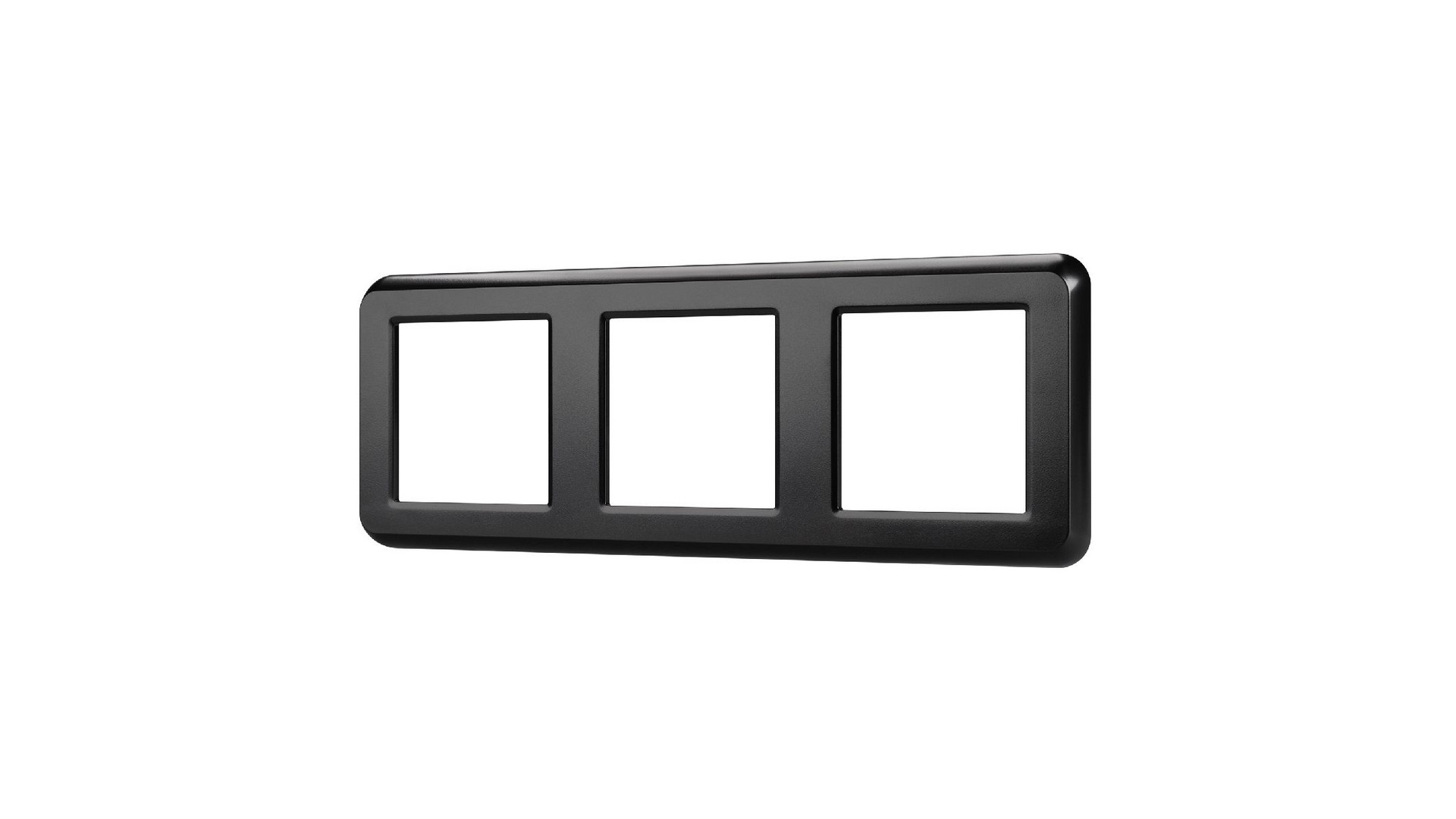 Рамка трехместная Arlight FRM-VERSA-PL-3-BK 043784