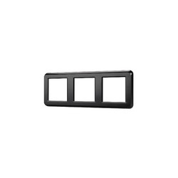 Рамка трехместная Arlight FRM-VERSA-PL-3-BK 043784