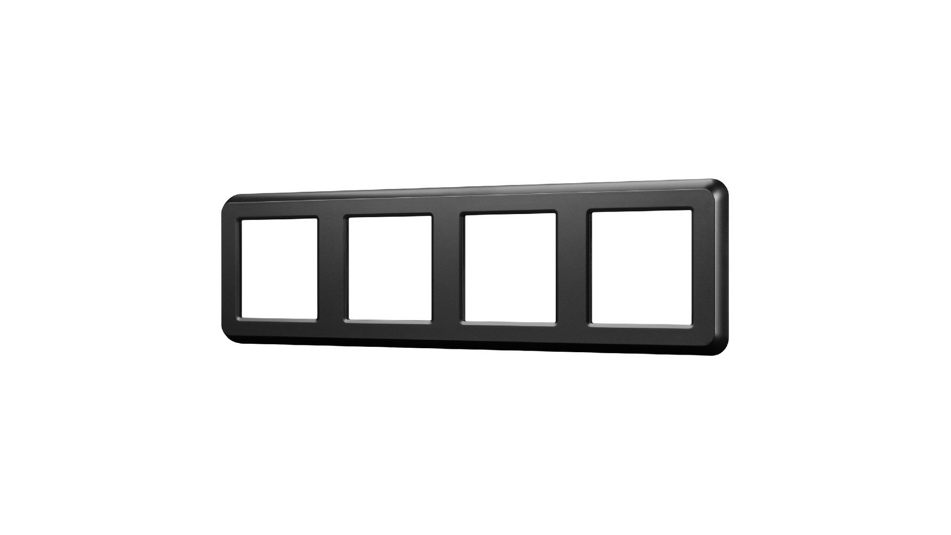 Рамка четырехместная Arlight FRM-VERSA-PL-4-BK 045188