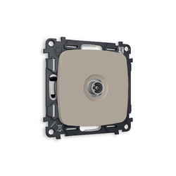 Комплект механизма TV розетки оконечной 50-870 MHz 1dB Ambrella Volt Omega MO373010