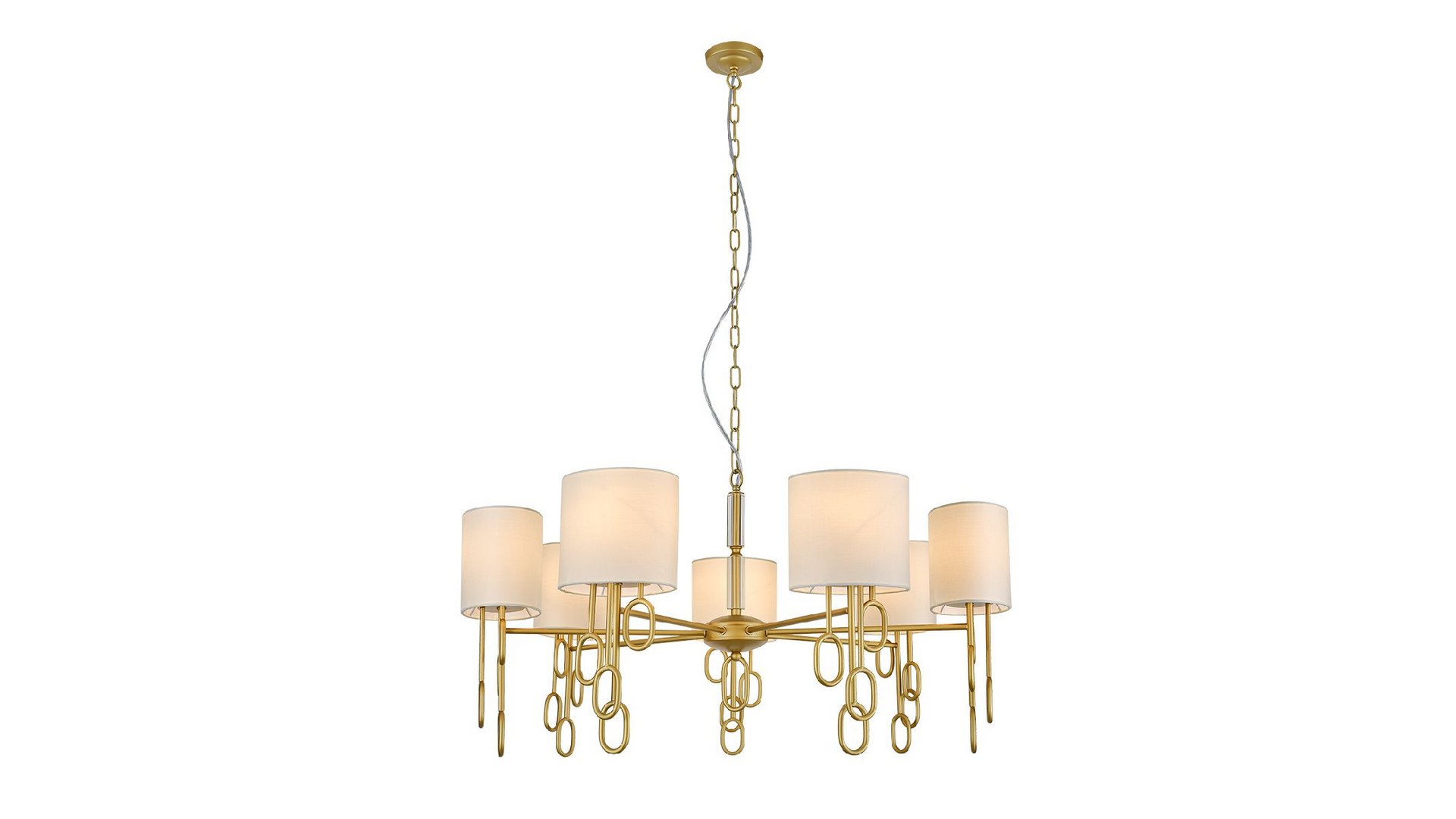 Подвесная люстра Indigo Amali 13026/7P Gold V000480