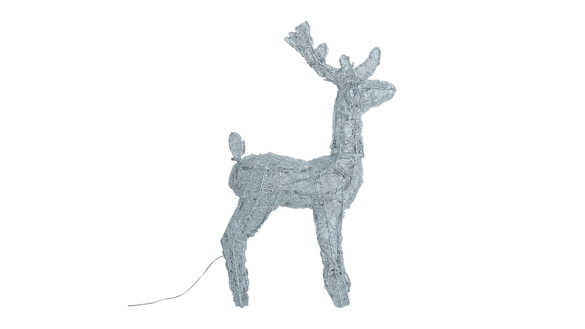 Светодиодная фигура Uniel ULD-M3660-080/STA WARM WHITE IP44 DEER-2 UL-00012361