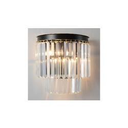 Настенный светильник Crystal Lux MAXIME AP2 BLACK