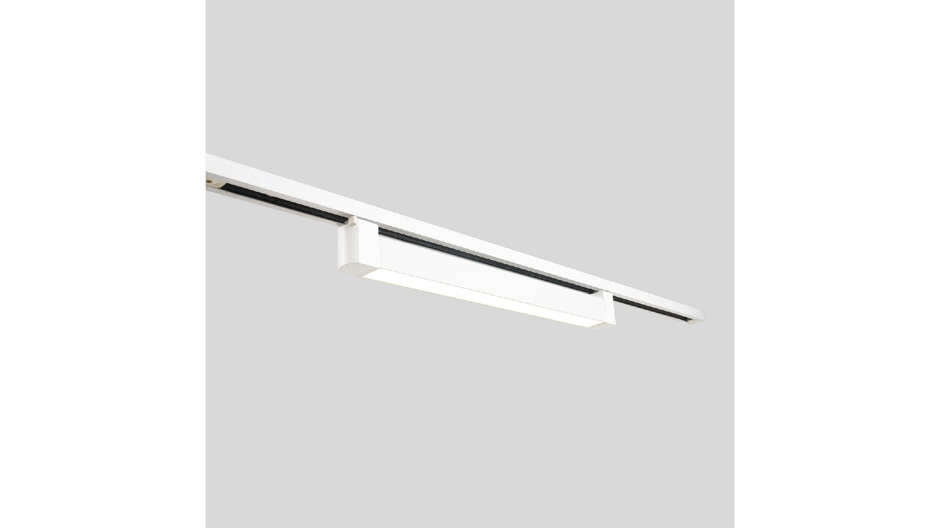 Трековый однофазный светильник Crystal Lux CLT 0.31 010 18W WH M4000K