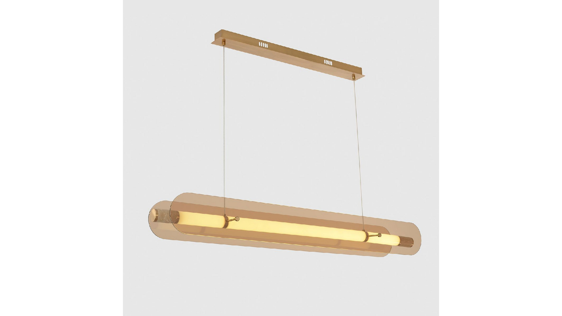Подвесной светильник Crystal Lux AMARILLO SP70W LED BRASS