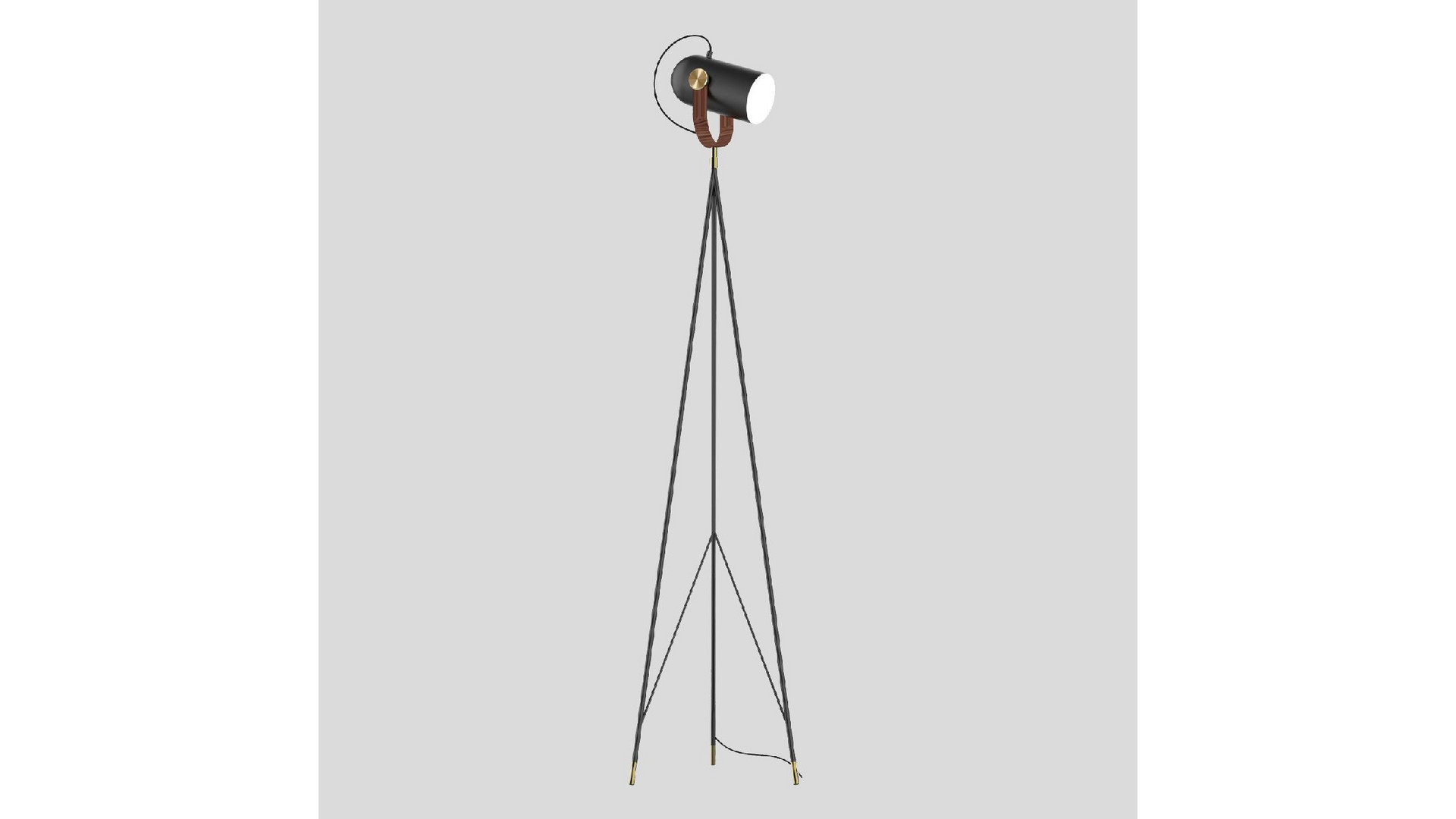 Торшер Crystal Lux KRUS PT1.2 BLACK