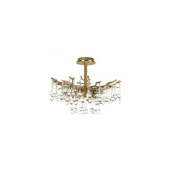 Люстра на штанге Loft IT Coral 10351/460C AB