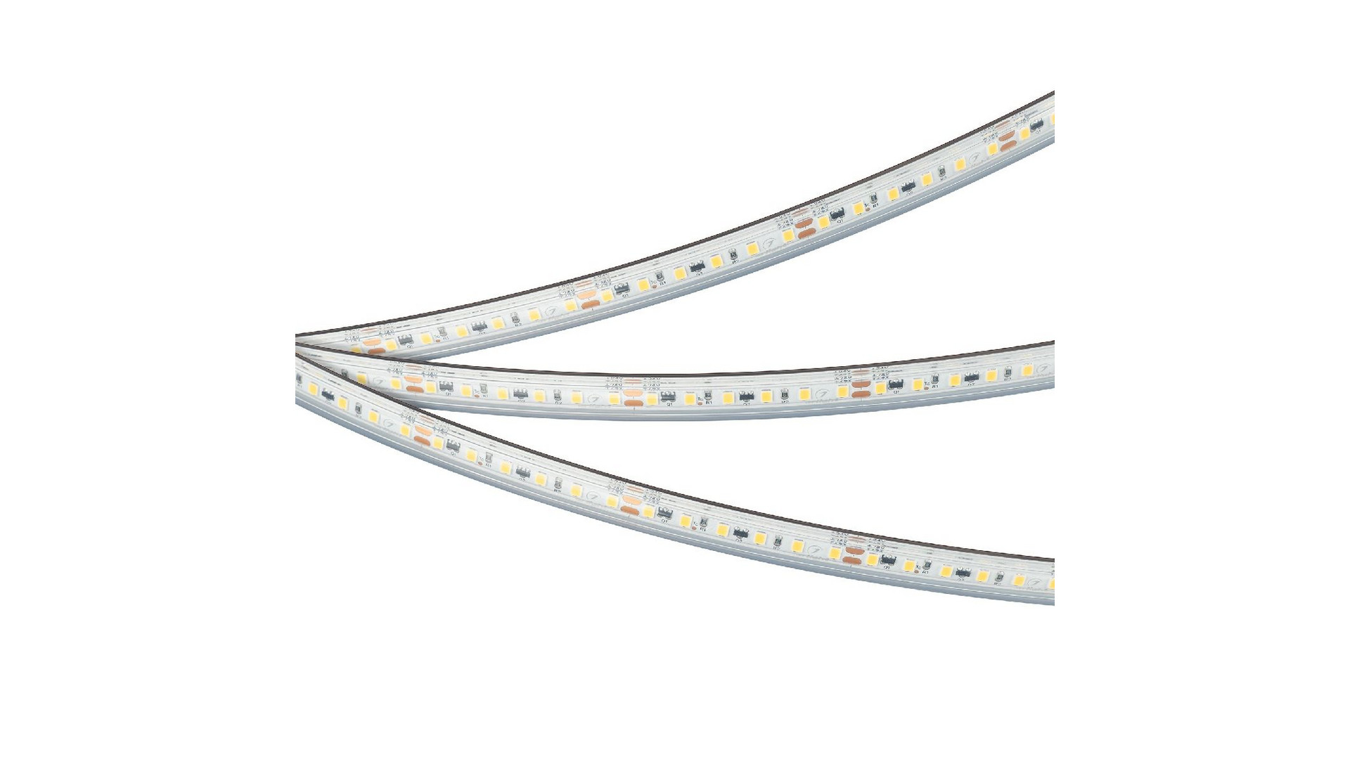 Светодиодная герметичная лента Arlight IC-PS-A120-10mm 24V Warm2700 (9.6 W/m, IP67, 2835, 10m) 050634