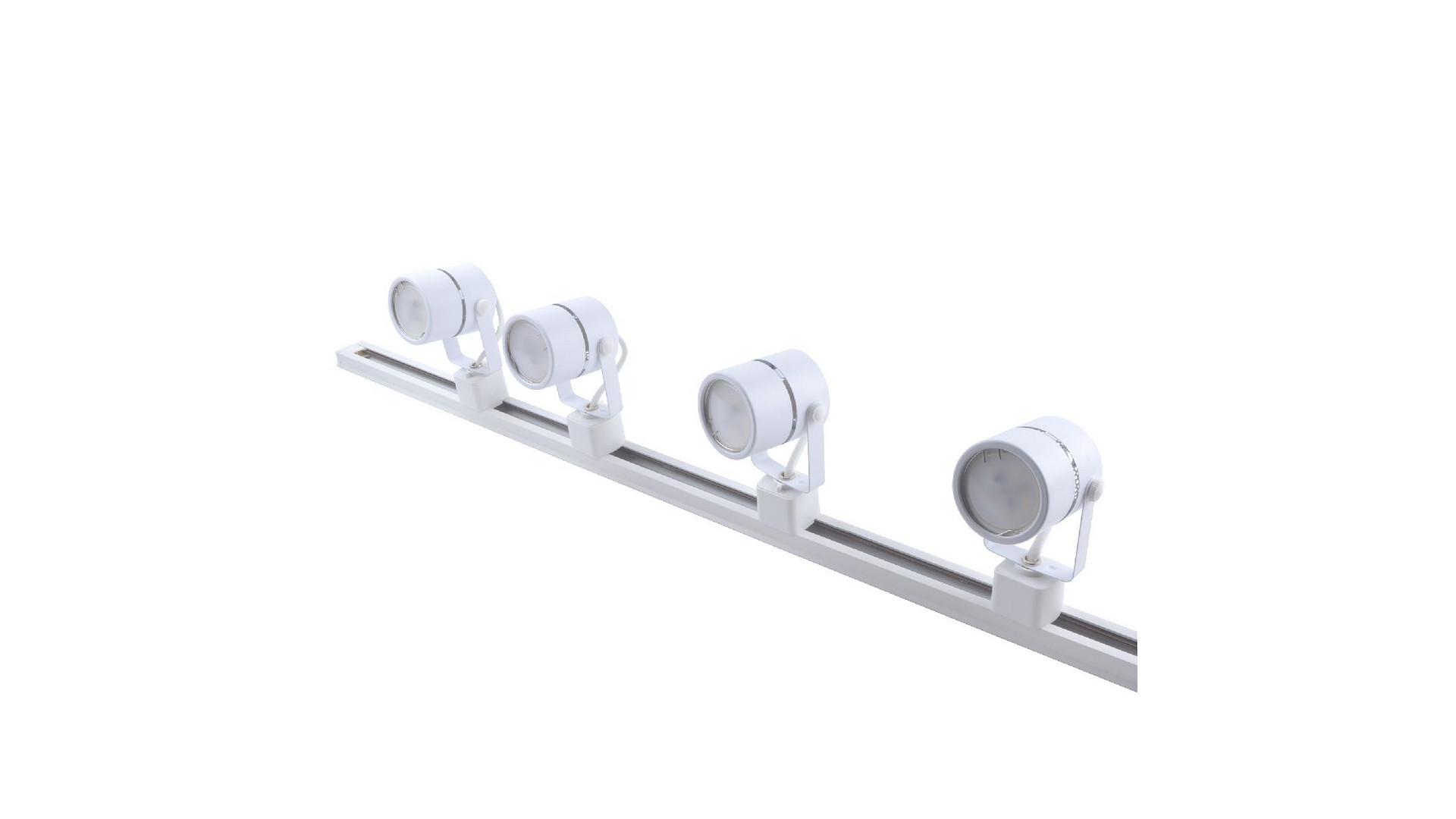 Трековый однофазный светильник (2 шт.) Volpe UBL-Q321 GU10/K WHITE SET41 UL-00010705