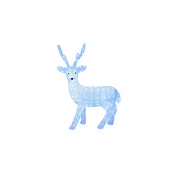 Фигура олень Uniel ULD-M6393-200/STA WHITE IP20 DEER-1 11036