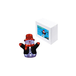 Фигура снеговик Uniel ULD-M2730-024/STA WHITE IP20 SNOWMAN 09557