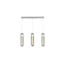 Подвесной светильник Indigo Rilucente 11061/3P Chrome V000148L