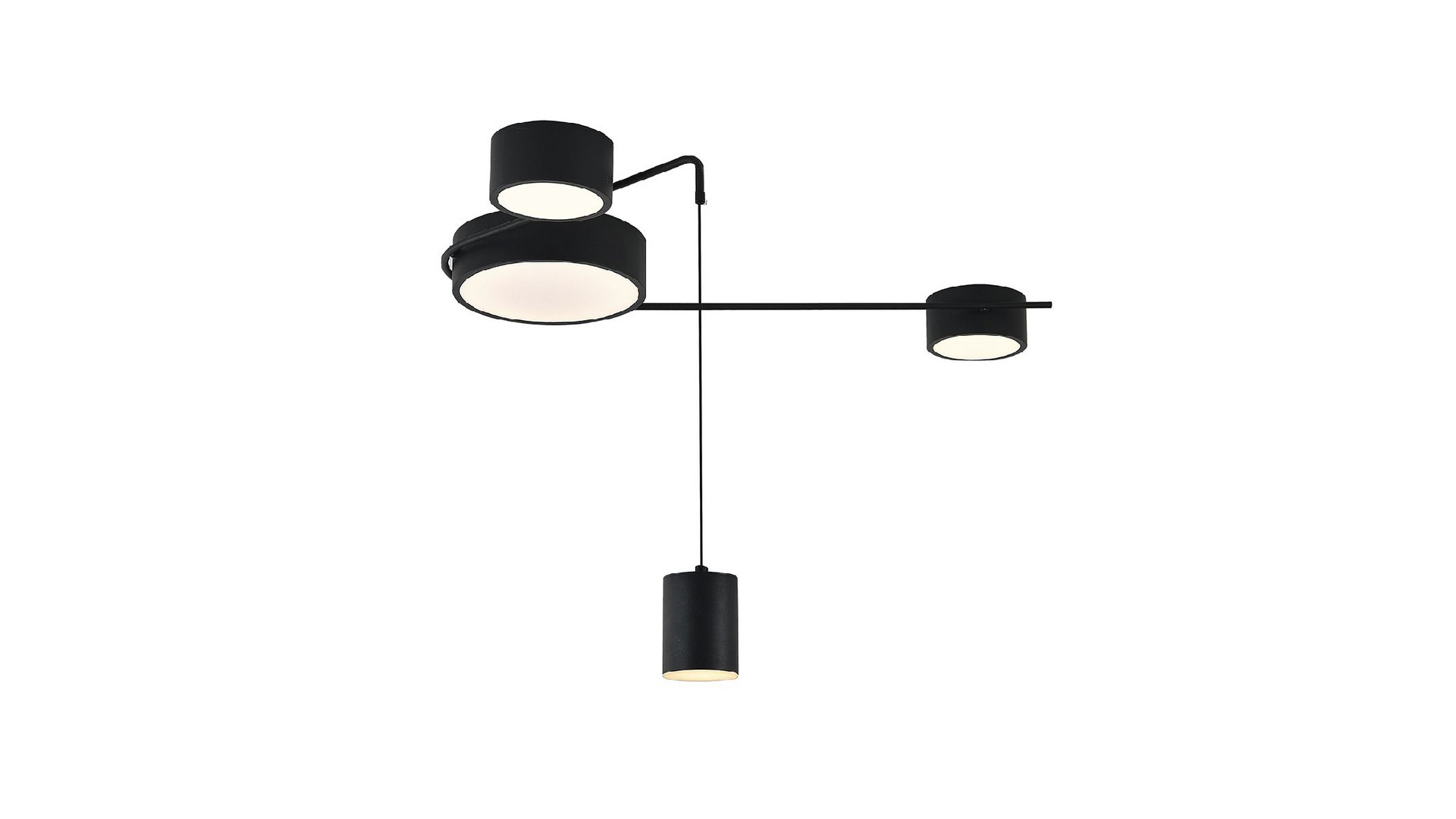 Потолочный светильник Indigo Modulo 14028/4С Black V000162L