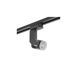 Трековый однофазный светильник AM Group AM332 7W BK 3000K