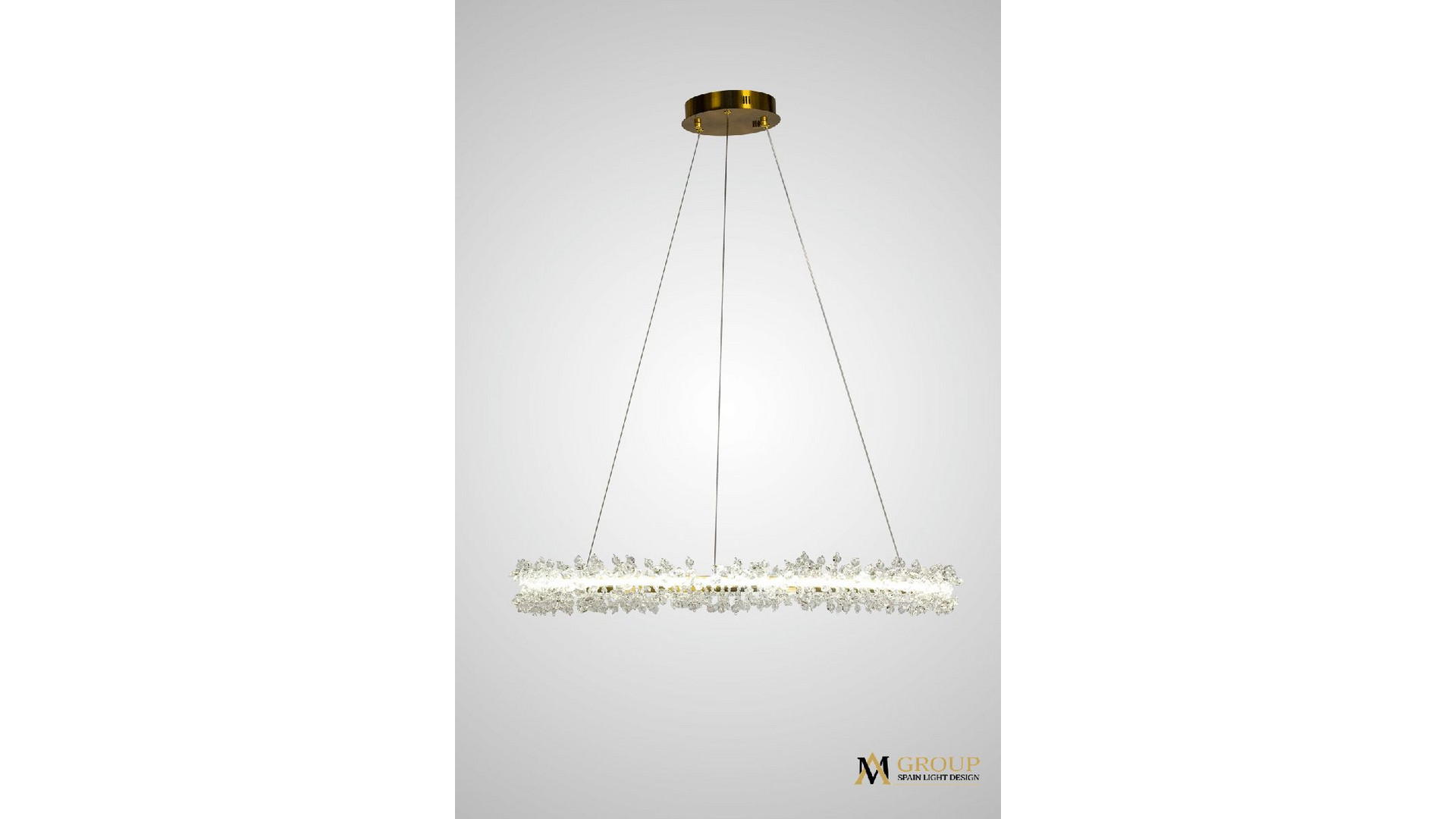Подвесной светильник AM Group AM455 L800 POLISHED GOLD