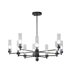 Люстра на штанге AM Group INDIGO SP10 PEARL BLACK