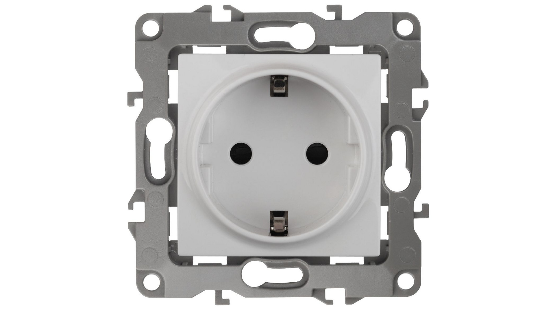 Розетка 2P+E Schuko Эра 12-2101-01 Б0014675