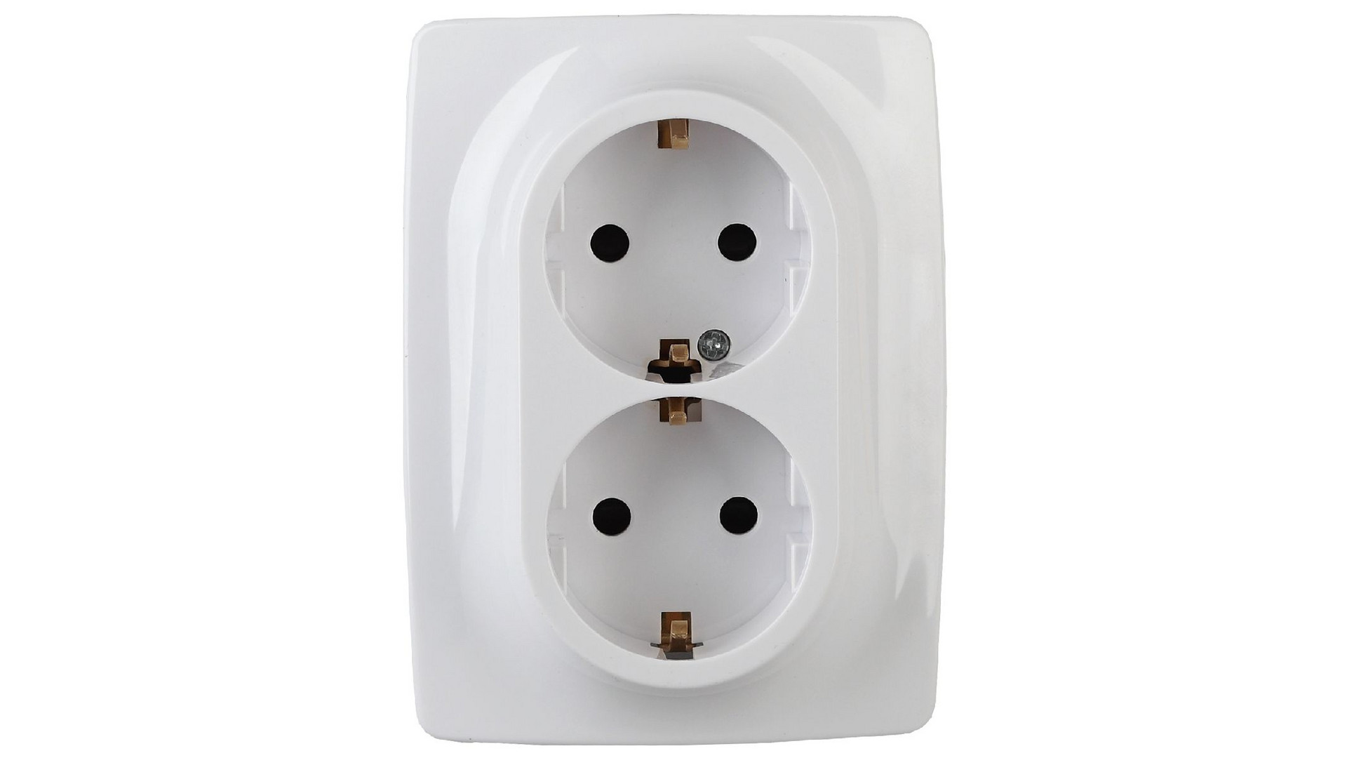 Розетка 2x2P+E Schuko Эра 12-2116-01 Б0029238