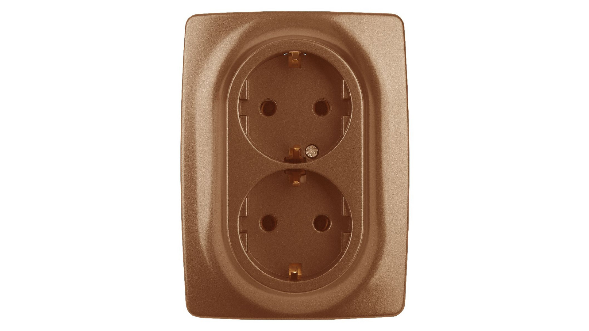 Розетка 2x2P+E Schuko Эра 12-2106-14 Б0031236