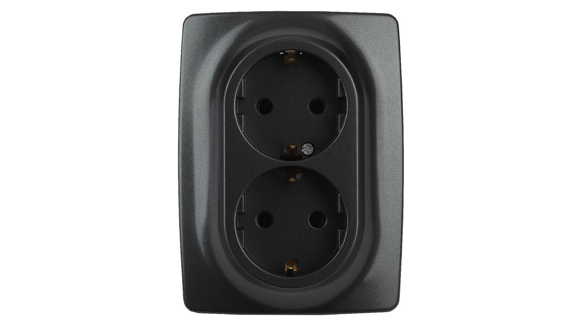Розетка 2x2P+E Schuko со шторками Эра 12-2108-05 Б0036446