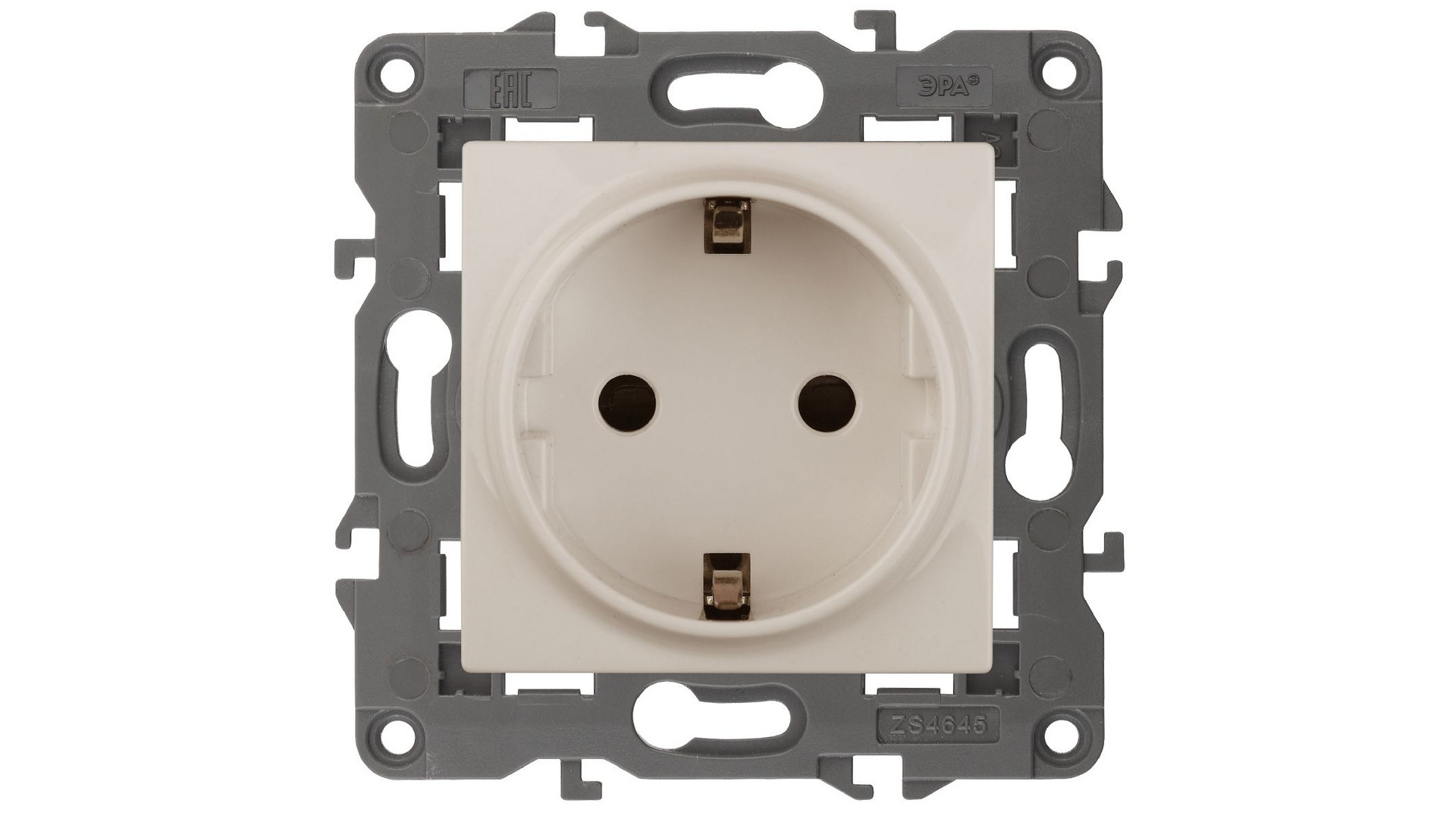 Розетка 2P+E Schuko Эра 14-2101-02 Б0034265