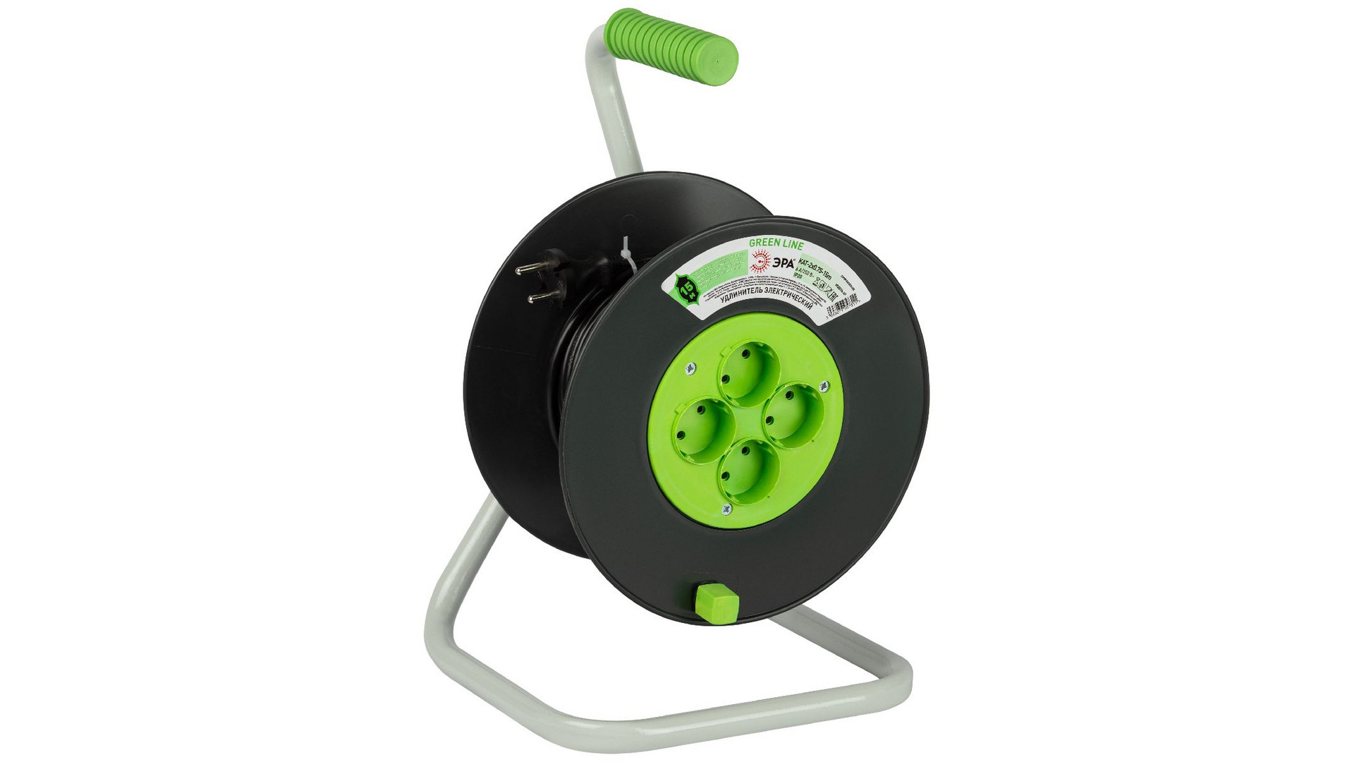 Удлинитель силовой Эра Greenline KAT-2x0.75-15m Б0065052