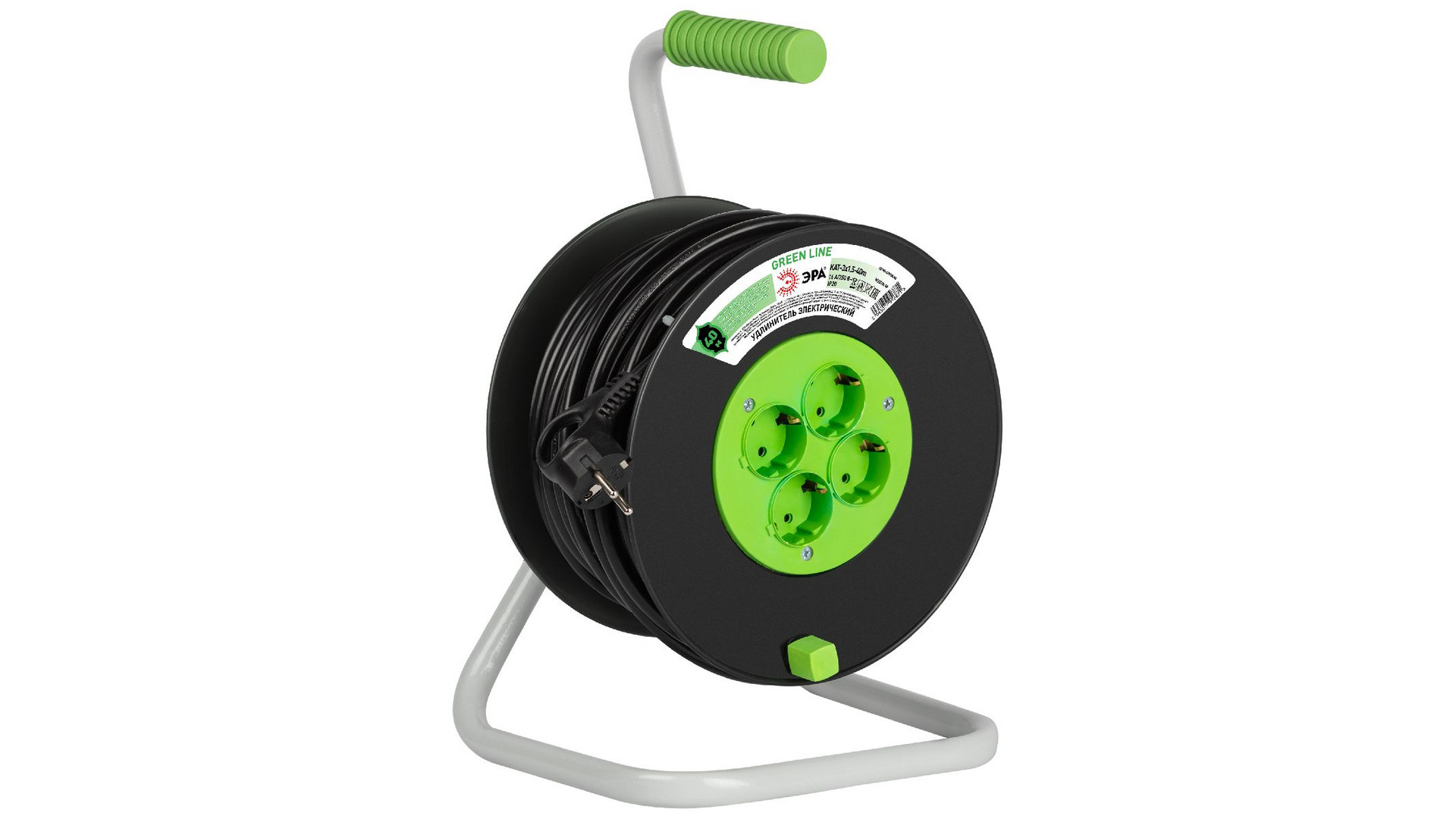 Удлинитель силовой Эра Greenline KAT-3x1.5-40m Б0065132