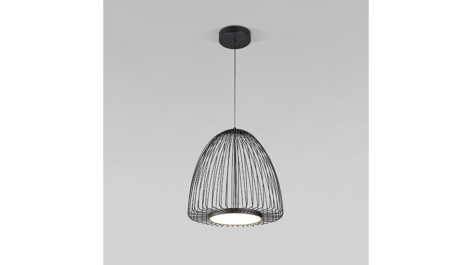 Подвесной светильник Eurosvet Comodita 40010/1 LED черный a069296
