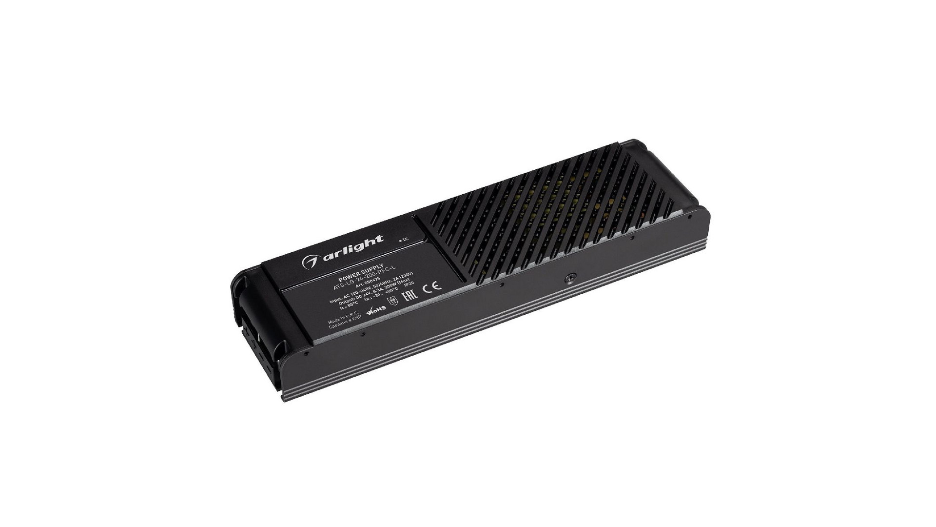 Блок питания Arlight ATS-LG-24-200-PFC-L (24V, 8.3A, 200W) 050475