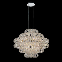 Люстра подвесная Brilliance Chrome FL1107-25P