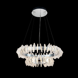Люстра подвесная Celeste Chrome FL1177-20P