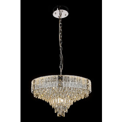 Люстра подвесная Delight Chrome FL1088-10P