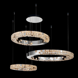 Люстра подвесная Elegance Chrome FL1148-30P