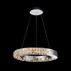 Люстра подвесная Elegance Chrome FL1148-6P