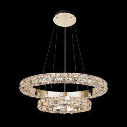 Люстра подвесная Elegance Gold FL1106-20P