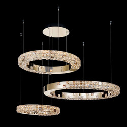 Люстра подвесная Elegance Gold FL1106-30P