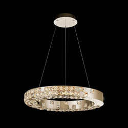 Люстра подвесная Elegance Gold FL1106-6P