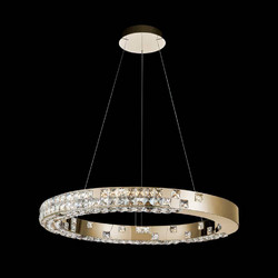 Люстра подвесная Elegance Gold FL1106-8P