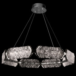 Люстра подвесная Epico Silver FL1150-6P