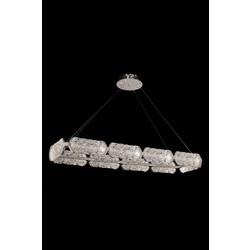 Люстра подвесная Epico Silver FL1150-9P