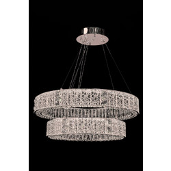 Люстра подвесная Ravissement Chrome FL1068-14P