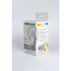 Светодиодная лампа LEDS POWER A60 E27 9Вт 4000К 006611