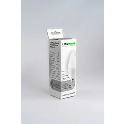Светодиодная лампа LEDS POWER C37 E14 8Вт 4000К 006697